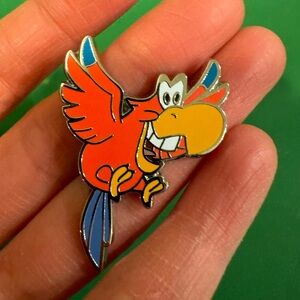Disney Aladdin Iago Villains Sidekicks Booster Trading Pin (2023)